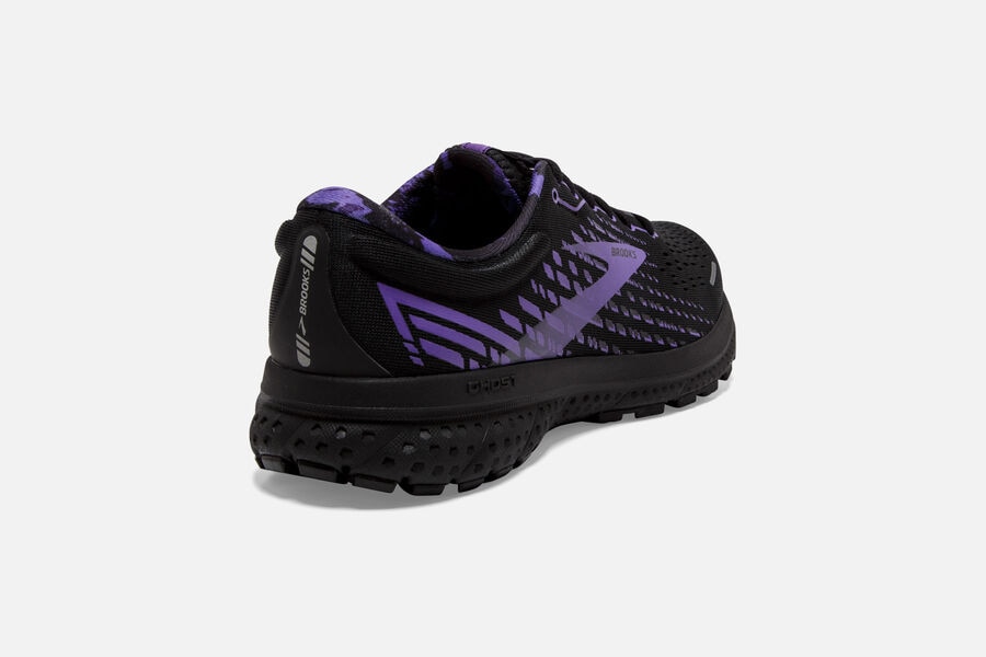 Brooks Israel Ghost 13 Road Running Shoes Mens - Black/Purple - MRD-197658